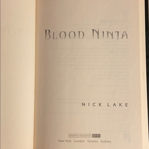 Blood ninja book - Picture 6 of 11